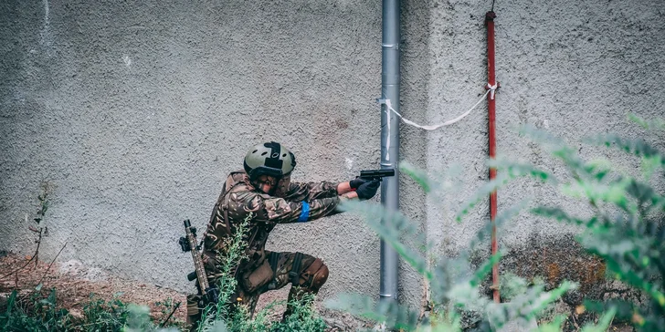 Akční airsoft na raketové protiletecké základně: až 6 hod. adrenalinu v žilách