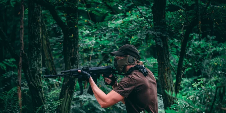 Akční airsoft na raketové protiletecké základně: až 6 hod. adrenalinu v žilách