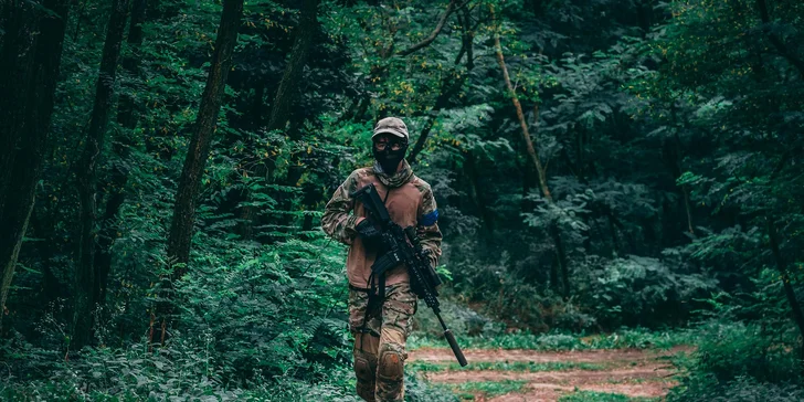 Akční airsoft na raketové protiletecké základně: až 6 hod. adrenalinu v žilách
