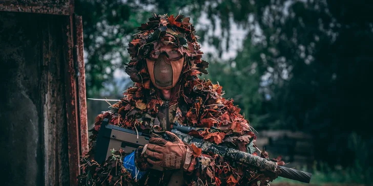 Akční airsoft na raketové protiletecké základně: až 6 hod. adrenalinu v žilách