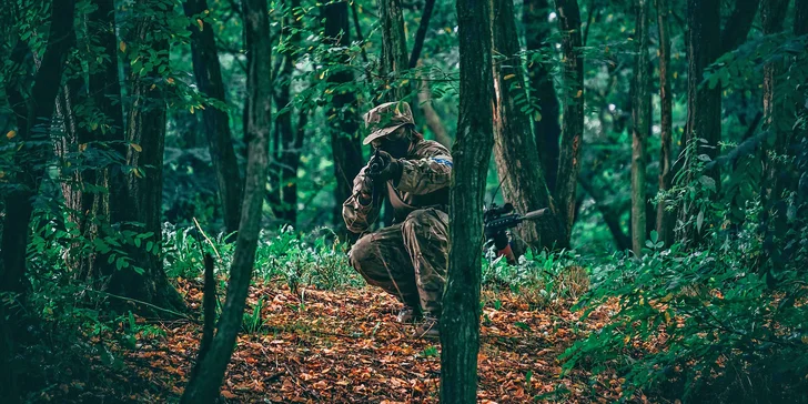 Akční airsoft na raketové protiletecké základně: až 6 hod. adrenalinu v žilách