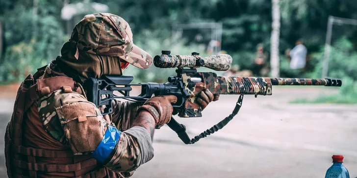 Akční airsoft na raketové protiletecké základně: až 6 hod. adrenalinu v žilách