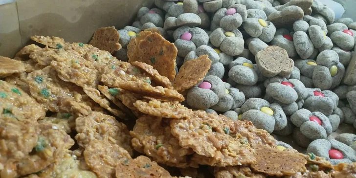 250 g či 1 kg vánočního cukroví ze Šiklova mlýna: krémové, marmeládové i neplněné