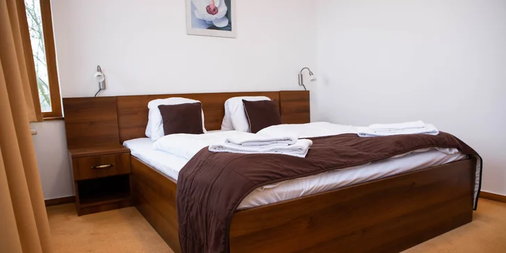 Kouzelné Piešťany s privátním wellness, procedurami a polopenzí