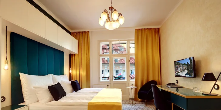 Pobyt v Karlových Varech: hotel u kolonády, wellness, léčebné procedury a polopenze