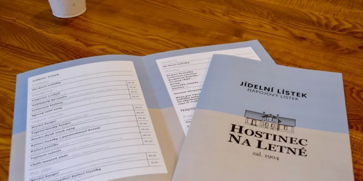 Snídaně se podává formou servírovaného menu, vybírat si budete z pěti jídel. 