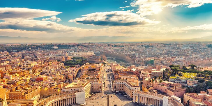 Letecký zájezd do Říma: 3 noci v hotelu v dostupnosti metra a průvodce pro menší skupinu