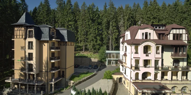 4* relaxační pobyt se stravou ve Spa & Wellness Hotelu St. Moritz v Mariánských Lázních