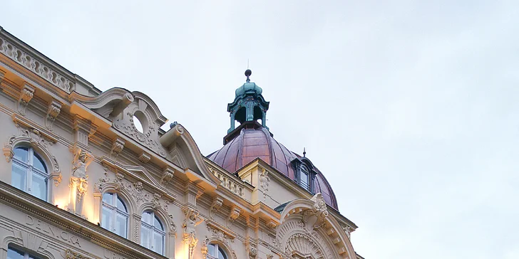 Historické krásy hlavního města z první ruky: pobyt v centru Prahy se snídaní