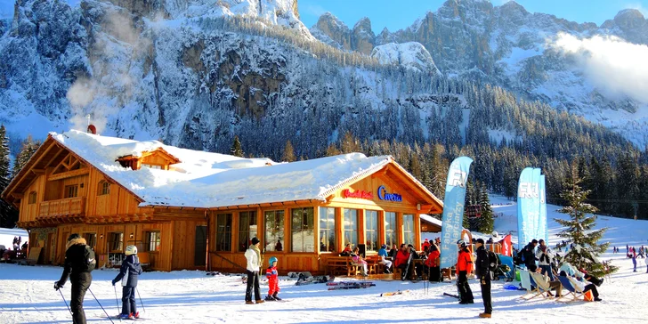 Na lyže do italské Civetty: autobusová doprava, 2 noci s polopenzí a skipas na 3 dny