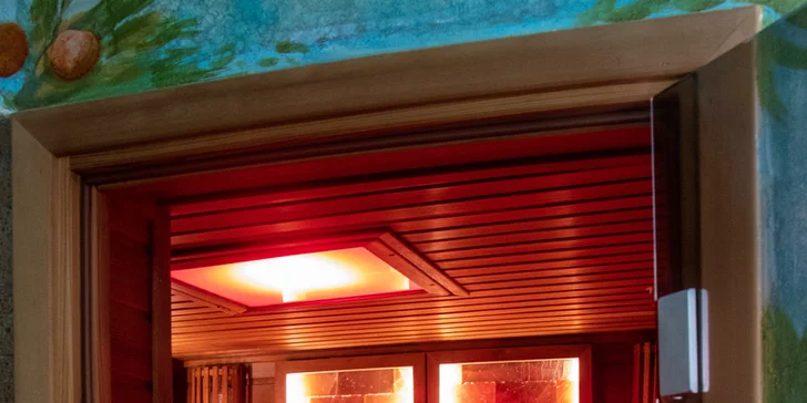 Relax v Antických lázních pro 2 osoby: privátní sauna, slaný bazén a přístroj Crazy fit