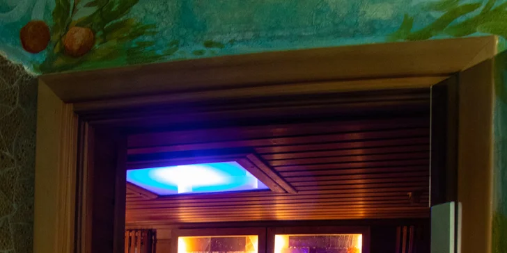 Relax v Antických lázních pro 2 osoby: privátní sauna, slaný bazén a přístroj Crazy fit