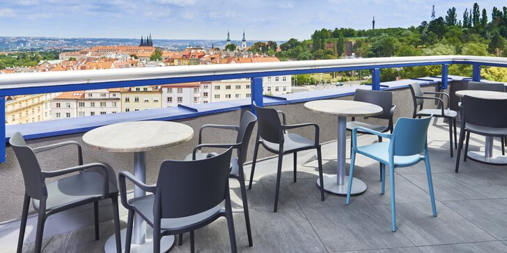 Pobyt v moderním 4* hotelu Pyramida v blízkosti Pražského hradu se snídaní a bazénem