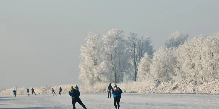 Zimní a jarní pohoda u Lipna pro pár i rodinu: polopenze, zábava a sport