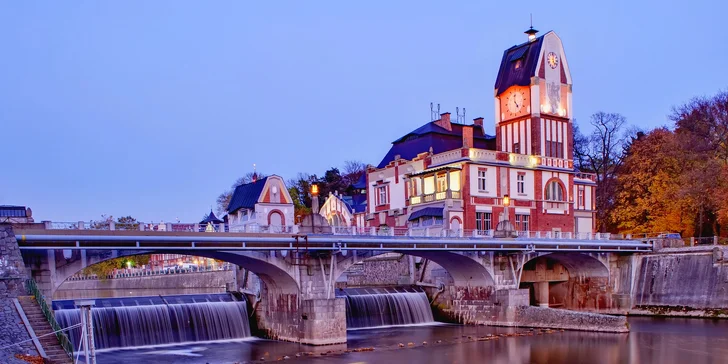 Pobyt se snídaní v moderních apartmánech v centru Hradce Králové