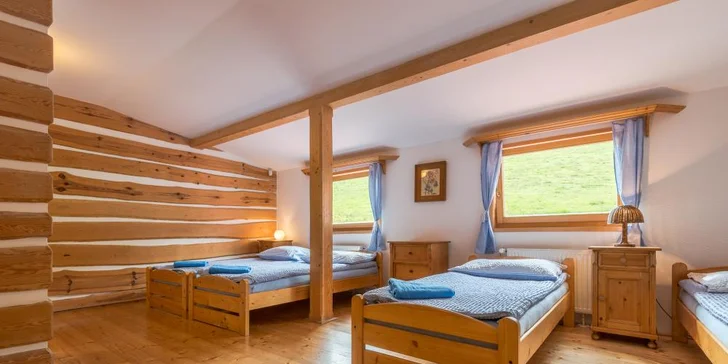Útulný horský penzion přímo na sjezdovce. Užijte si Krkonoše ve dvou nebo s celou rodinou