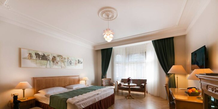 Luxusní wellness nebo ozdravný lázeňský pobyt v centru Karlových Varů