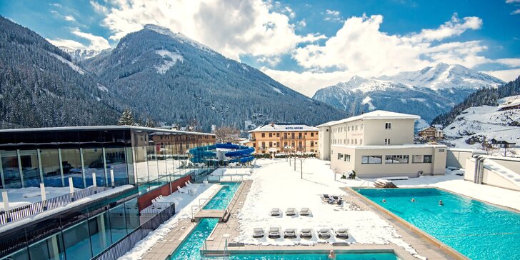 Na lyže do rakouských Alp: hotel v Gasteinu se saunou a polopenzí