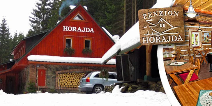 Rodinná dovolená v horské chatě v Krkonoších