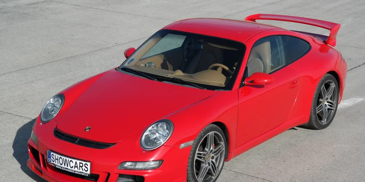 Jízda na okruhu Most v Porsche 911 Carrera GT3: 2 nebo 4 kola i s palivem