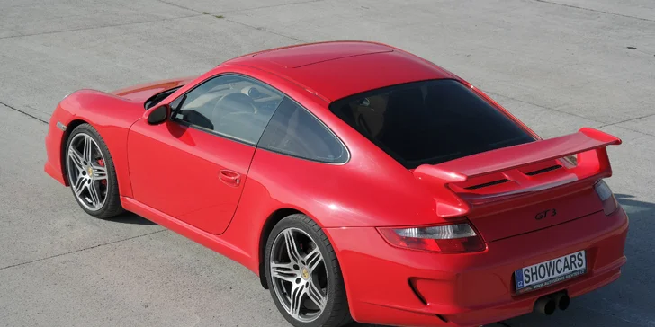 Jízda na okruhu Most v Porsche 911 Carrera GT3: 2 nebo 4 kola i s palivem