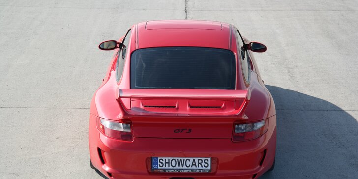 Jízda na okruhu Brno v Porsche 911 Carrera GT3: 2 nebo 4 kola i s palivem