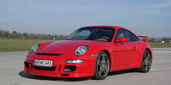 Jízda na okruhu Most v Porsche 911 Carrera GT3: 2 nebo 4 kola i s palivem