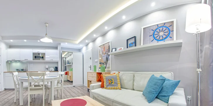 Vyrazte za krásami Gdaňsku: moderní apartmány pro 4, nedaleko centra