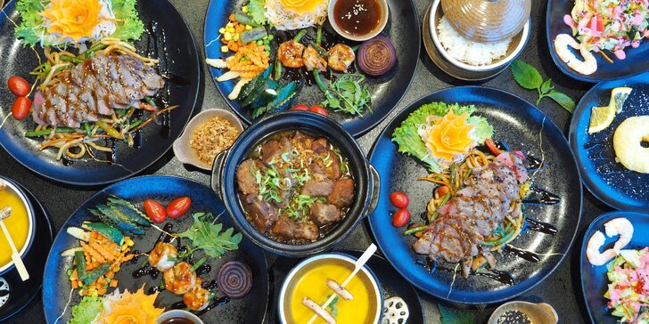 V páru za dobrým jídlem: bohaté degustační menu v restauraci Viet Palace