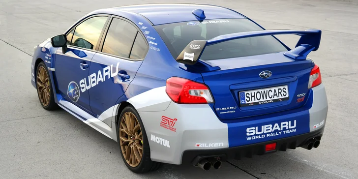 Jízda na mosteckém autodromu se Subaru Impreza WRX STI: 2 nebo 4 super rychlá kola