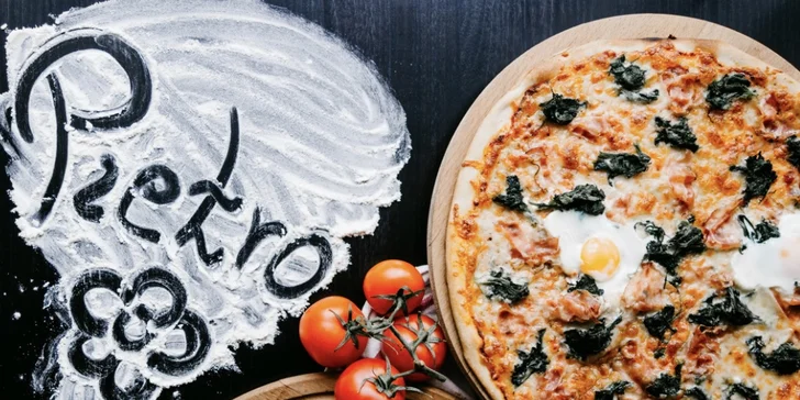 Jedna nebo dvě pizzy s průměrem 34 cm dle výběru: margherita, hawaii i tvarůžková či s brokolicí