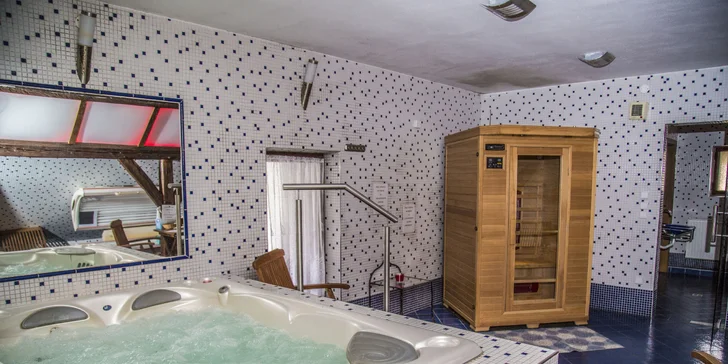 50 min. v privátnom wellness si určite užijete.
