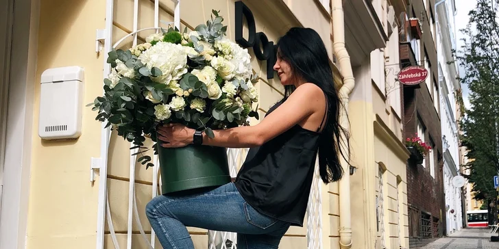 Dárkový voucher od 500 do 2000 Kč na vše z květinářství Dopamine Flower