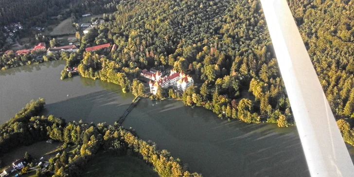 Seznamovací lety nad krásami Šumavy: 30 až 60 min. v letadle Sky Lane pro jednoho