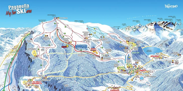 Lyžovačka v italských Dolomitech: doprava, ubytování s polopenzí a skipas