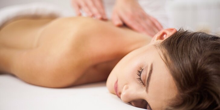 Relax i úleva od zatuhlých a bolestivých svalů: 45 až 80 minut masáže