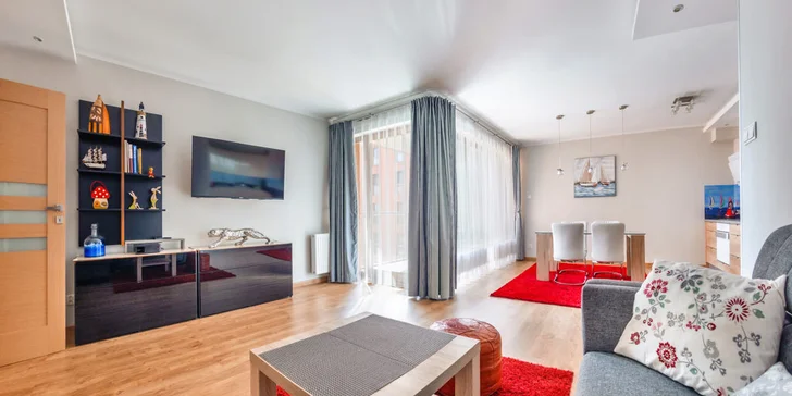 Vyrazte za krásami Gdaňsku: moderní apartmány pro 4, nedaleko centra