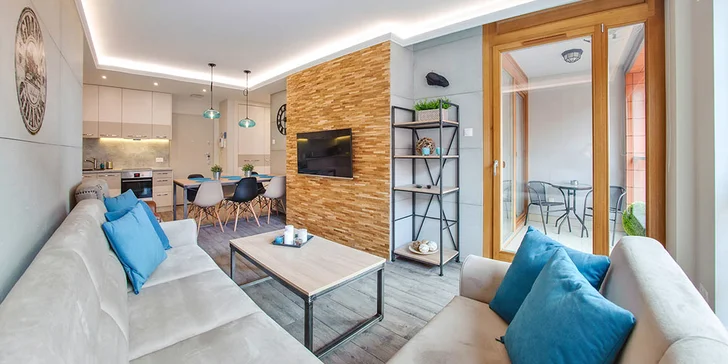 Vyrazte za krásami Gdaňsku: moderní apartmány pro 4, nedaleko centra
