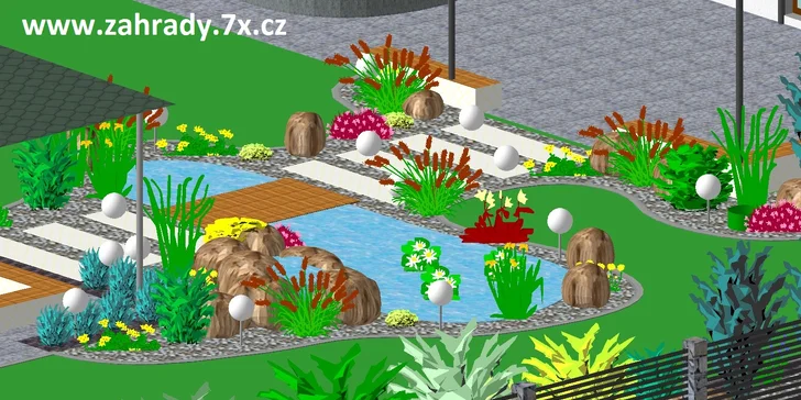 Okolí domu jako ze žurnálu: vizualizace zahrady od zkušených architektů
