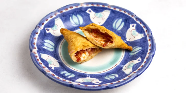 Italský piknik pro 2 nebo 4 osoby: foccacia, taštičky panzerotti i nápoje