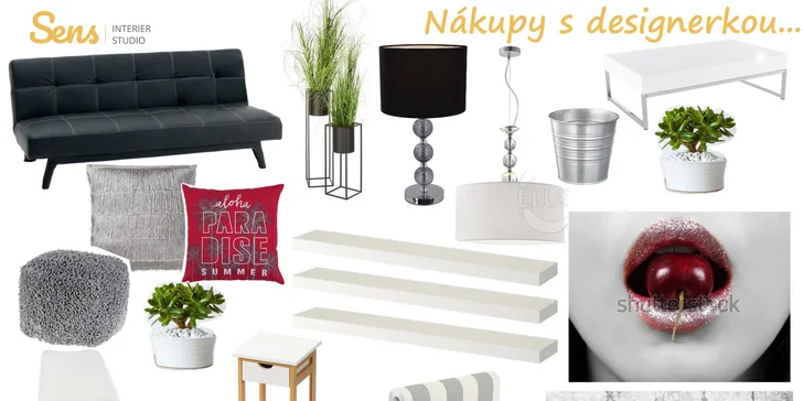 3D návrh či redesign interiéru vč. vizualizace a nákupního seznamu s odkazy i cenami