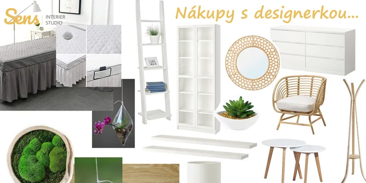 3D návrh či redesign interiéru vč. vizualizace a nákupního seznamu s odkazy i cenami