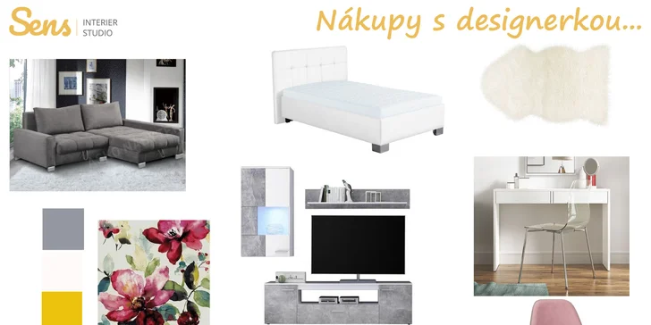 3D návrh či redesign interiéru vč. vizualizace a nákupního seznamu s odkazy i cenami