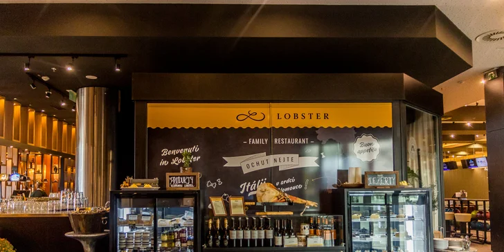 Otevřený voucher do italské restaurace na vše včetně nápojů
