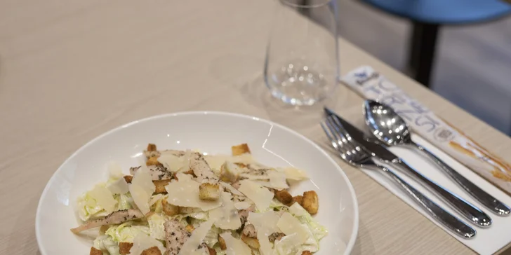 La vita italiana: italské 3chodové menu pro dvě osoby, prosecco i láhev vína