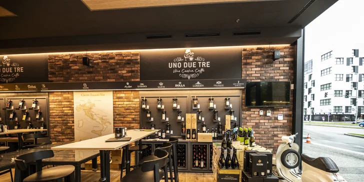 La vita italiana: italské 3chodové menu pro dvě osoby, prosecco i láhev vína