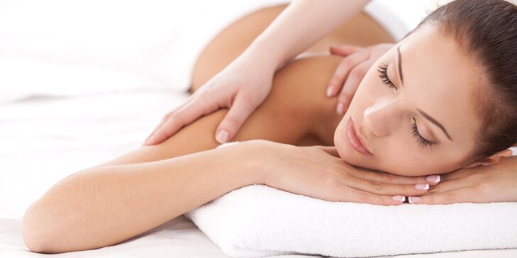 50 minut relaxace pro dámy: masáž zad s rašelinovým zábalem
