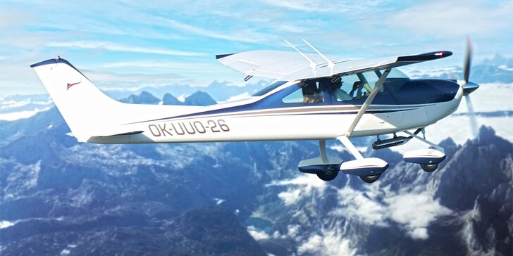 Seznamovací lety nad krásami Šumavy: 30 až 60 minut v letadle Sky Lane