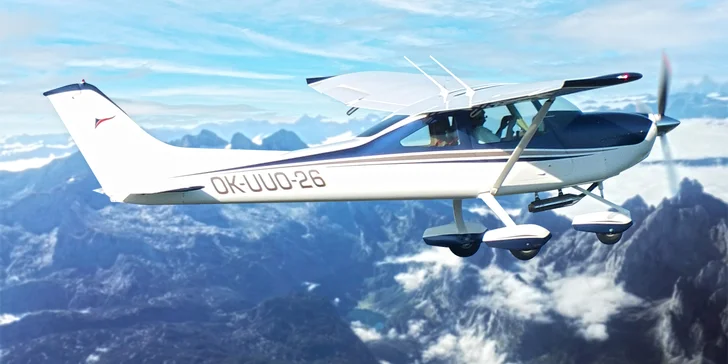 Seznamovací lety nad krásami Šumavy: 30 až 60 min. v letadle Sky Lane pro jednoho