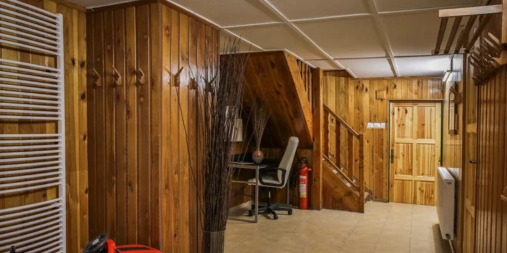 Pronájem luxusní horské chaty (24 lůžek) u SKI areálu Klepáčov - Jeseníky
